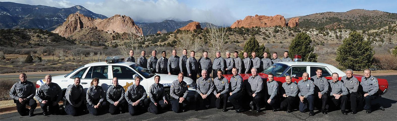 First responders standing together in Colorado